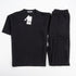 Short Sleeve Cotton Suit